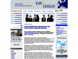 eurolingua.de screenshot