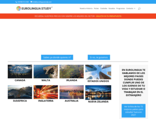eurolinguastudy.com screenshot