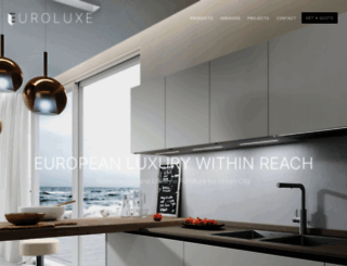 euroluxeinteriors.com screenshot