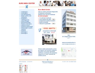 euromedicenter.ro screenshot