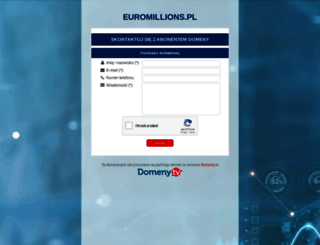 euromillions.pl screenshot
