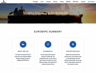 euromipe.com screenshot