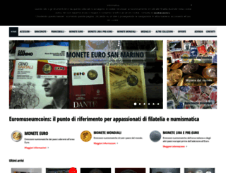 euromuseumcoins.com screenshot