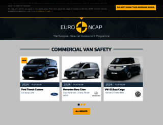 euroncap.com screenshot