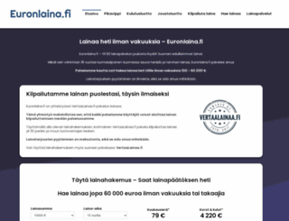 euronlaina.fi screenshot