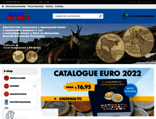 euronumis.eu screenshot
