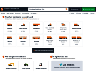 europa-camioane.com screenshot
