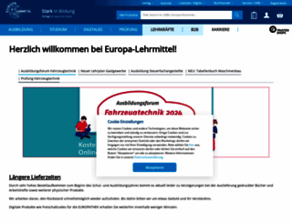 europa-lehrmittel.de screenshot