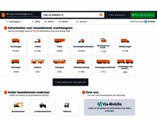 europa-vrachtwagens.nl screenshot