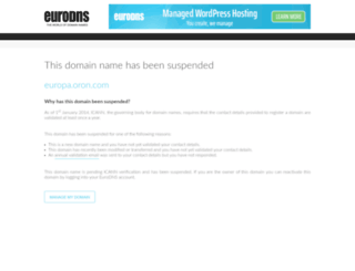 europa.oron.com screenshot