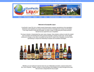 europacificliquor.com.au screenshot