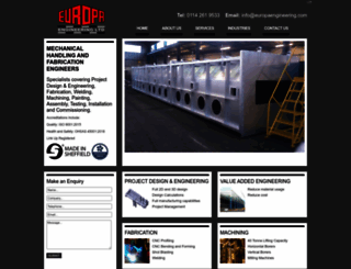 europaengineering.com screenshot