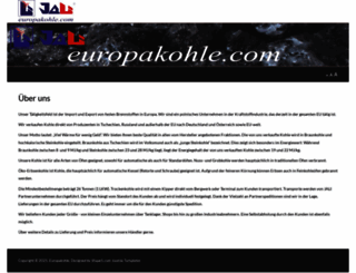 europakohle.com screenshot