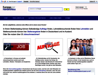 europas-handelshaus.com screenshot
