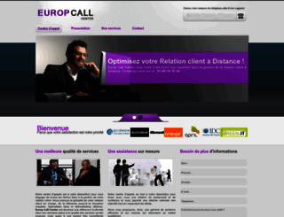 europcallcenter.com screenshot