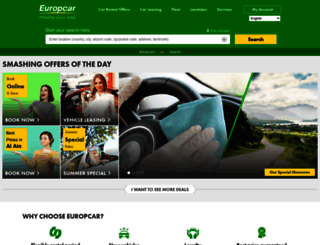 europcar-abudhabi.com screenshot