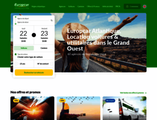 europcar-atlantique.fr screenshot