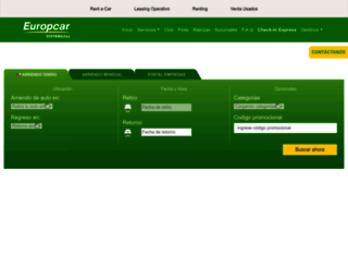 europcar.cl screenshot