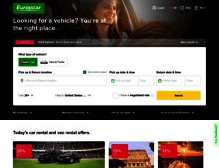 europcar.com screenshot