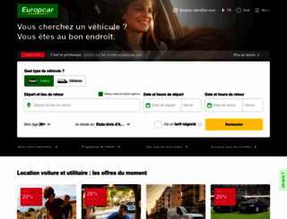europcar.fr screenshot