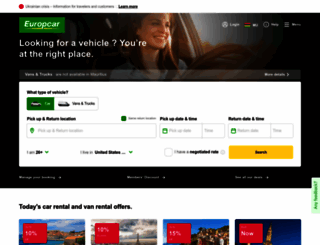 europcar.mu screenshot