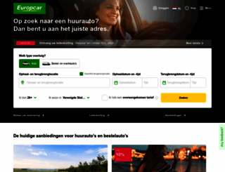 europcar.nl screenshot