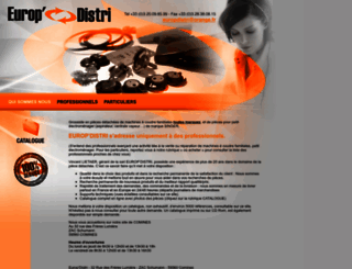 europdistri.eu screenshot