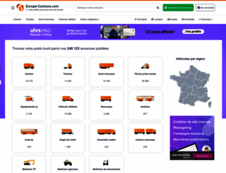 europe-camions.com screenshot