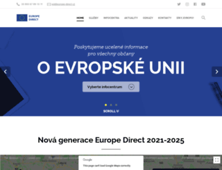 europe-direct.cz screenshot