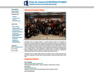 europe.hkbu.edu.hk screenshot