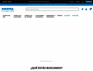europeadecarretillas.com screenshot