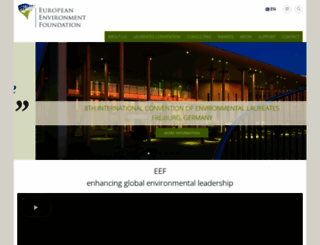 european-environment-foundation.eu screenshot