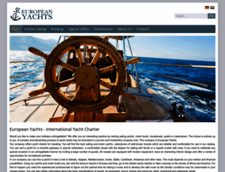 european-sailing.com screenshot