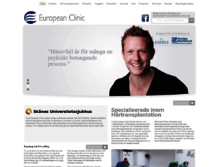 europeanclinic.se screenshot
