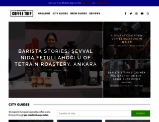europeancoffeetrip.com screenshot