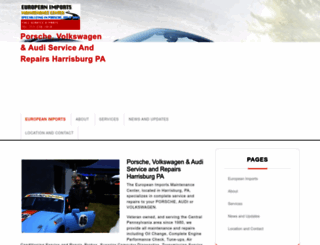 europeanimportscenter.net screenshot