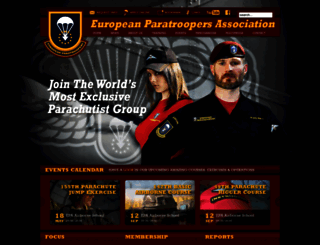 europeanparatroopers.org screenshot