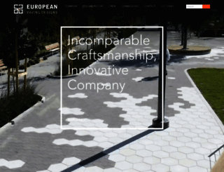 europeanpavingdesigns.com screenshot
