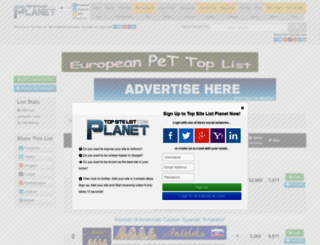 europeanpet.top-site-list.com screenshot
