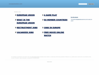 europeanunion.com screenshot