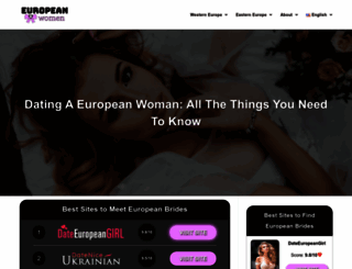 europeanwomen.net screenshot