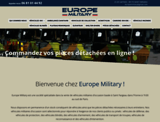 europemilitary.com screenshot