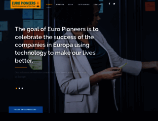 europioneers.eu screenshot