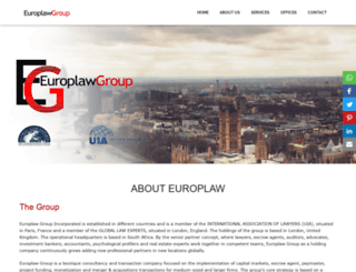 europlaw.com screenshot