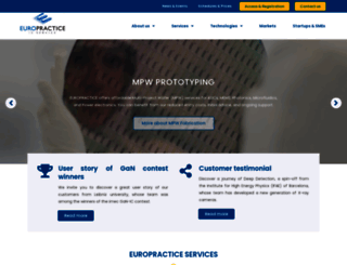 europractice-ic.com screenshot