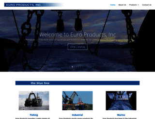 europroductsinc.com screenshot