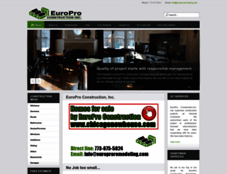 europroremodeling.com screenshot