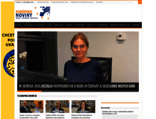 europskenoviny.sk screenshot