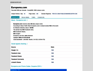 europsms.com.glossaryscript.com screenshot