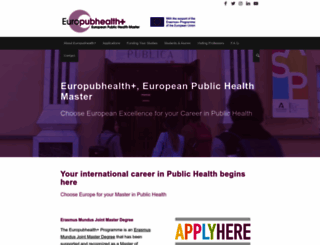 europubhealth.org screenshot